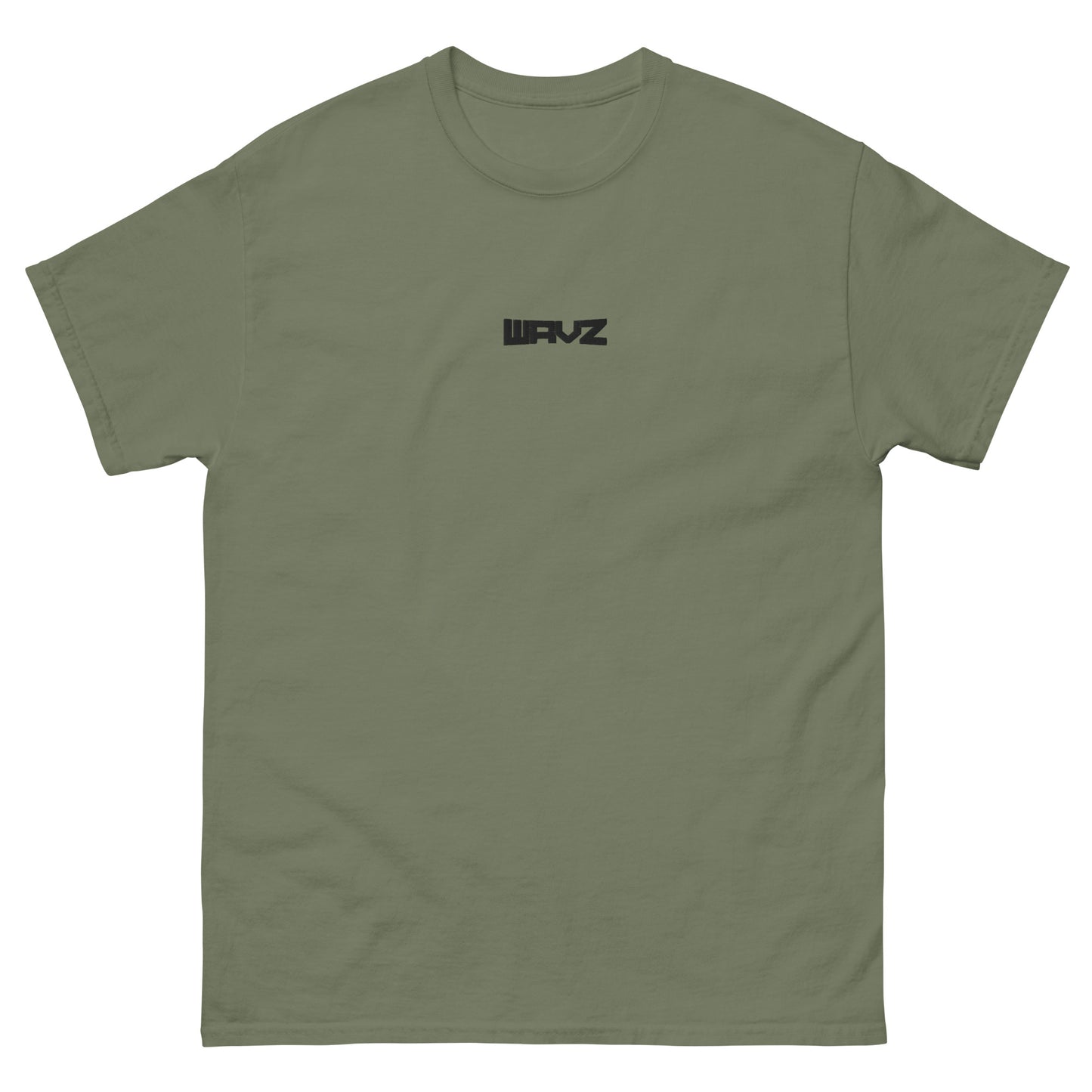 WAVZ Classic Stitch Tee (Black Logo)