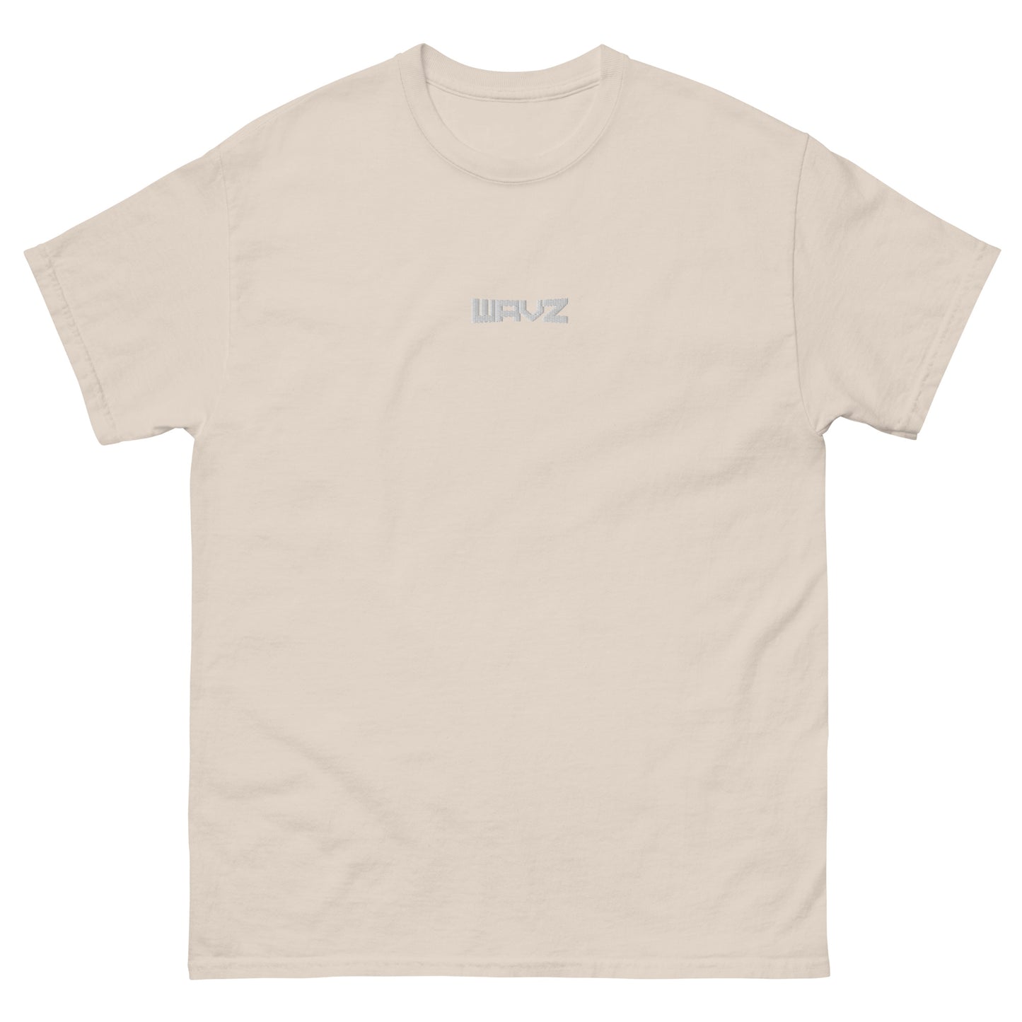 WAVZ Classic Stitch Tee (White Logo)