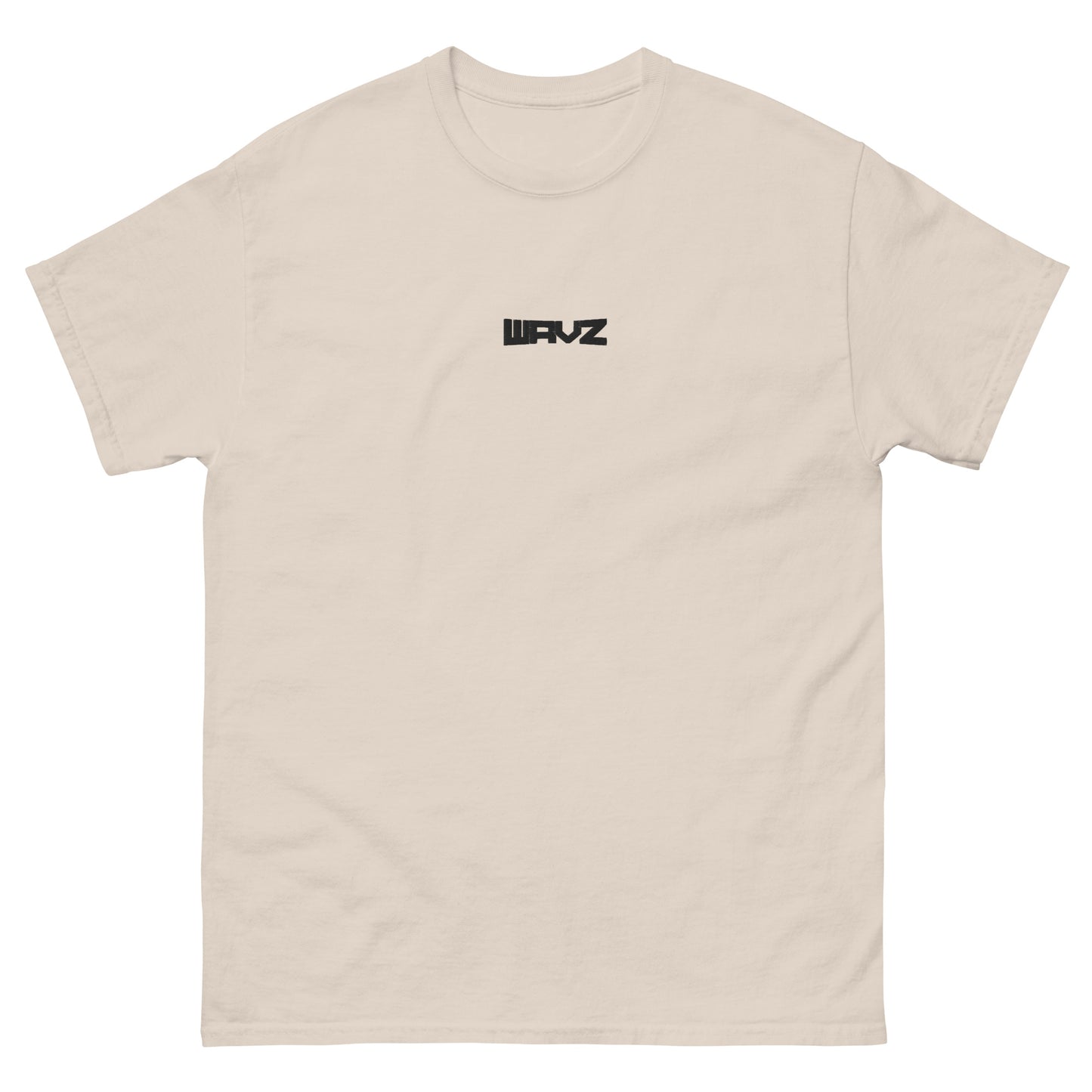 WAVZ Classic Stitch Tee (Black Logo)