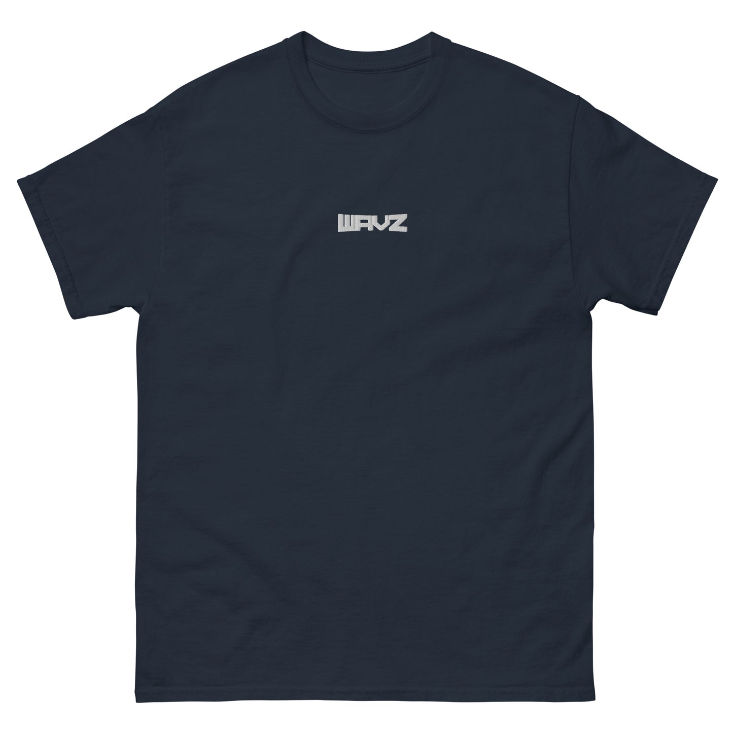 WAVZ Classic Stitch Tee (White Logo)
