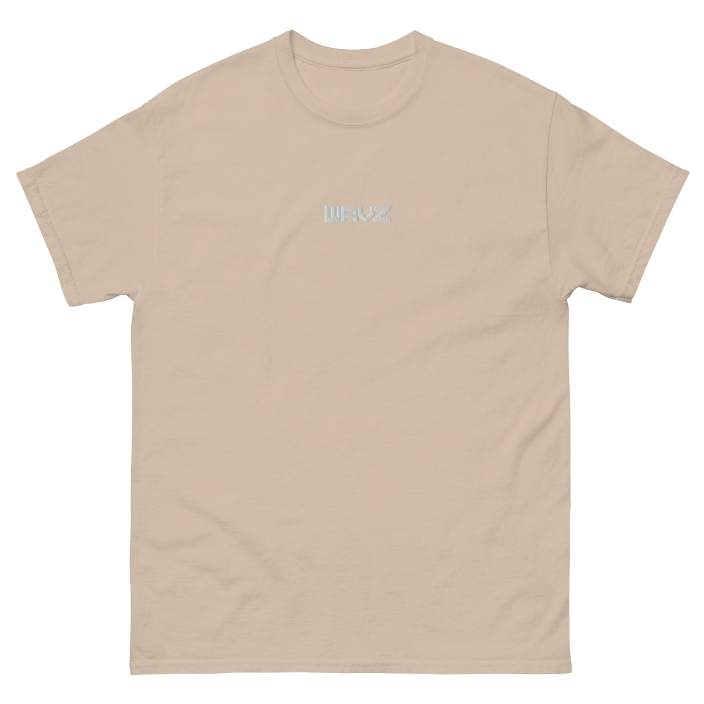 WAVZ Classic Stitch Tee (White Logo)