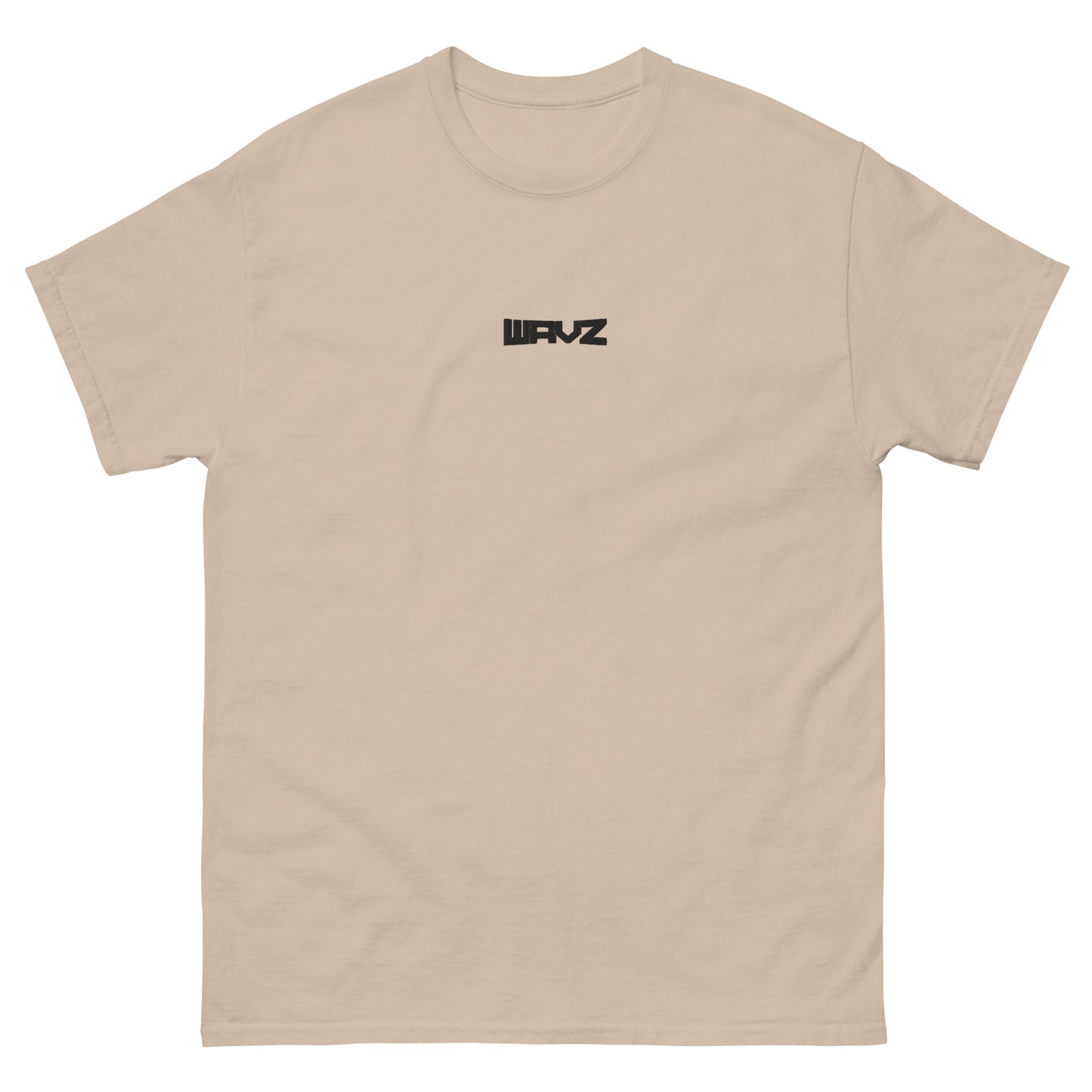 WAVZ Classic Stitch Tee (Black Logo)