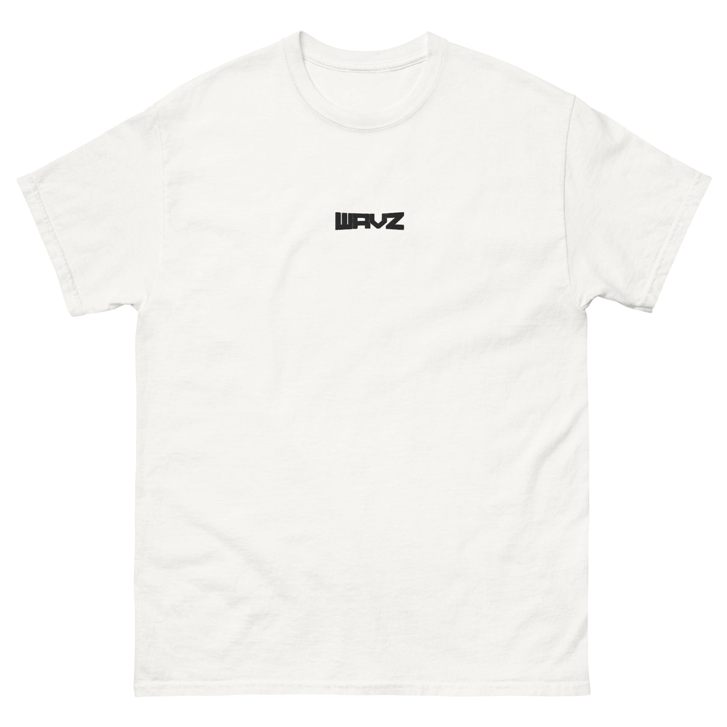 WAVZ Classic Stitch Tee (Black Logo)