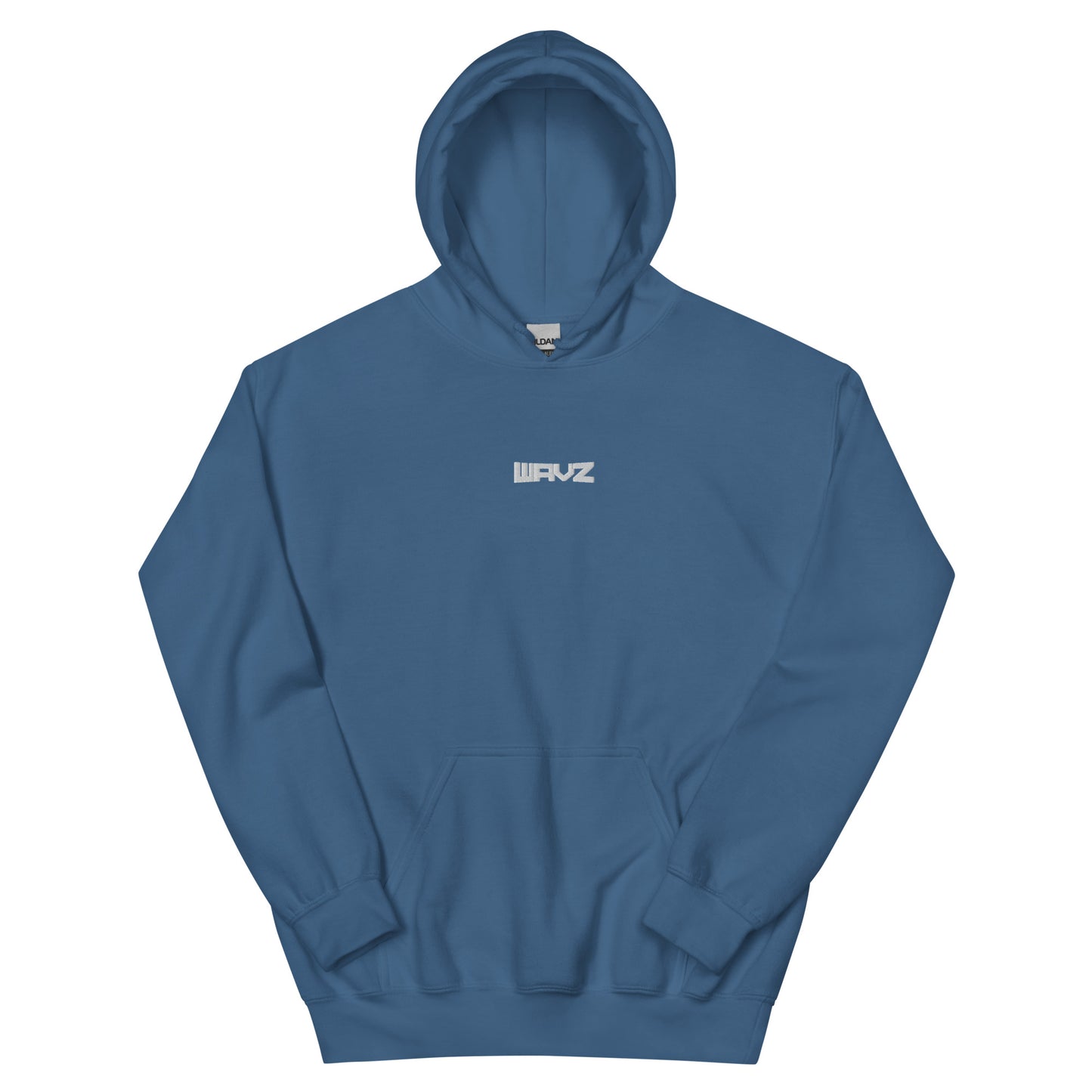 WAVZ Classic Stitch Hoodie (White Logo)