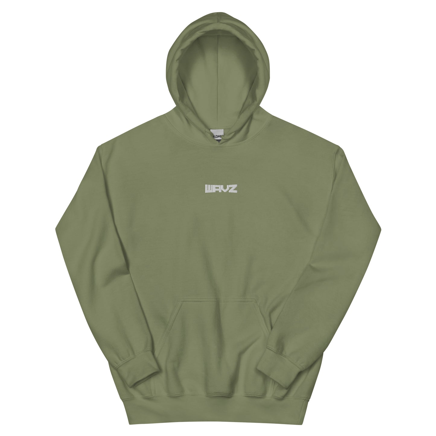 WAVZ Classic Stitch Hoodie (White Logo)