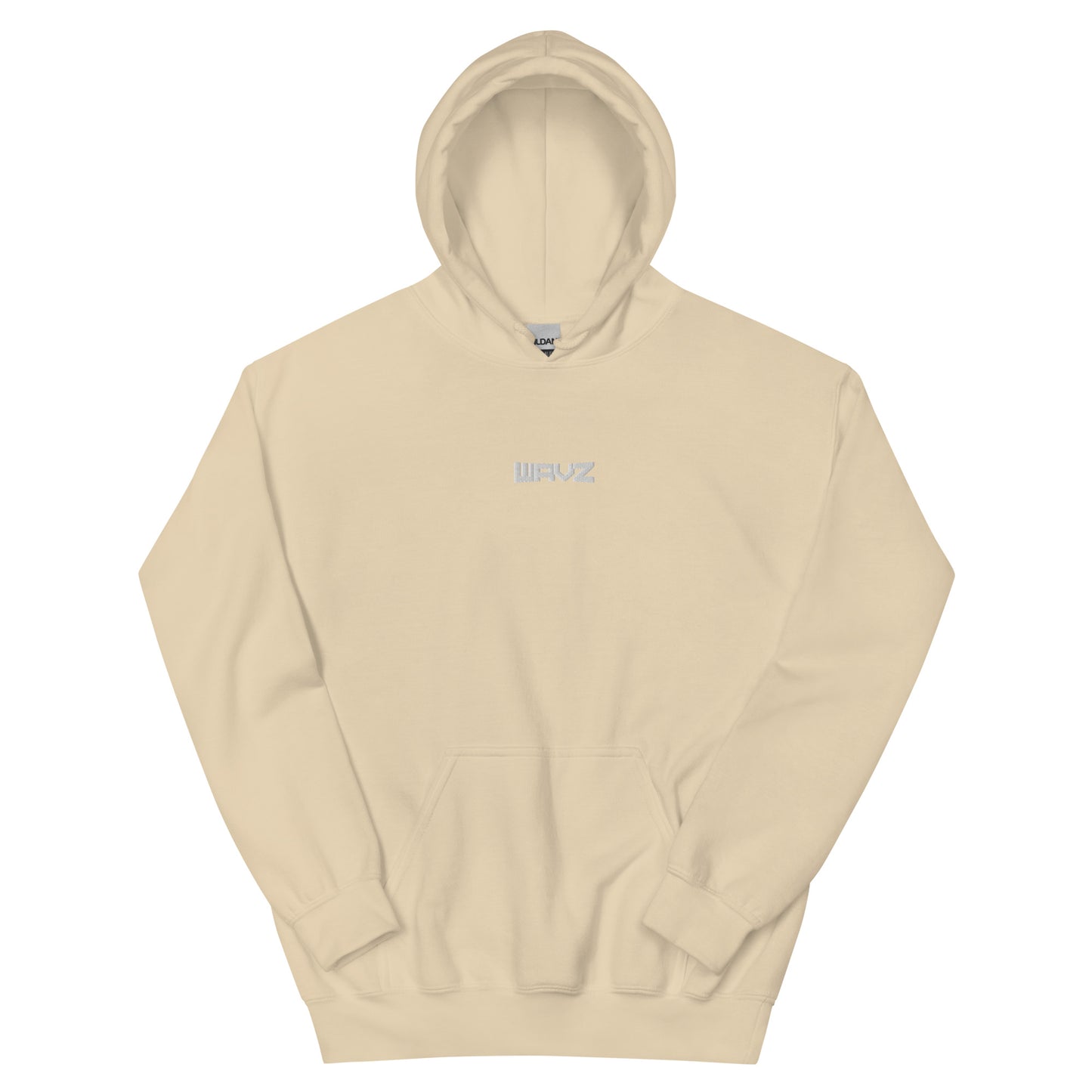 WAVZ Classic Stitch Hoodie (White Logo)
